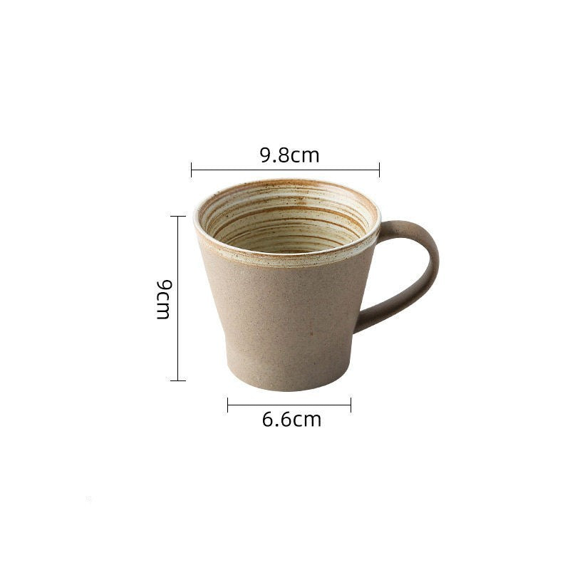 Stoneware Italian Coffee Cup