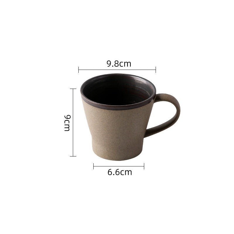 Stoneware Italian Coffee Cup