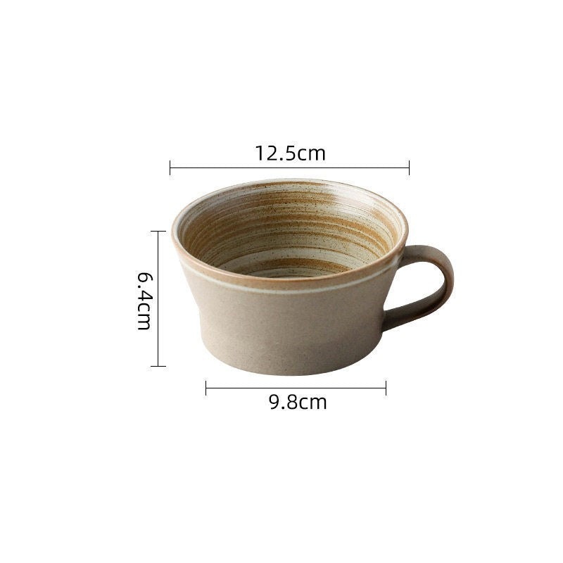 Stoneware Italian Coffee Cup