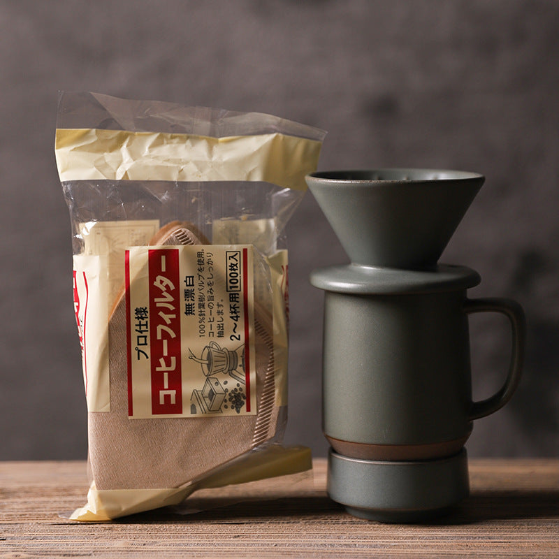 Ceramic Hand Brewed Coffee Filter Cup
