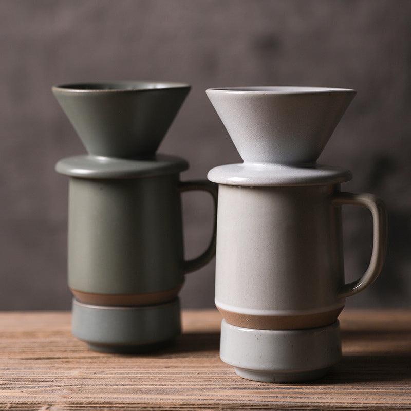 Ceramic Hand Brewed Coffee Filter Cup
