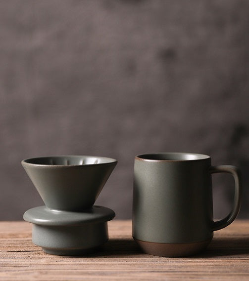 Ceramic Hand Brewed Coffee Filter Cup
